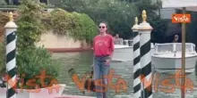 Venezia 82, Romana Maggiora Vergano al Lido in posa per i fotografi