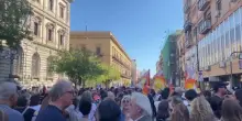 Manifestazione pro Palestina a Palermo, le immagini