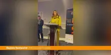 Santanchè agli Italpress Awards "L'informazione libera è importante"