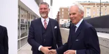 Giuli visita mostra Webuild EVOLUTIO, "Autobiografia dello sviluppo"