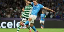 Champions, il Napoli batte lo Sporting col brivido: De Bruyne crea e Hojlund segna