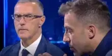 Del Piero-Bergomi, rissa in tv: "Urli", "Manda le immagini"