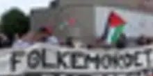 Copenhagen, manifestanti chiedono sanzioni per Israele ai ministri Ue