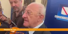 Regionali, De Luca "Per ora solo chiacchiere al vento"