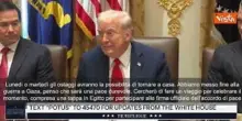 Trump: Abbiamo messo fine alla guerra a Gaza, ostaggi liberi lunedì o martedì