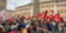 A Roma decine di persone al presidio pro-Pal a Montecitorio