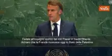 Macron all'assemblea Onu: "La Francia riconosce lo Stato della Palestina”
