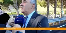 Inaugurazione svincolo Brancaccio, Orlando "Impiegati 3,2 milioni"
