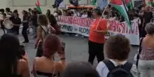 Roma, alla manifestazione pro-Pal il coro contro Meloni