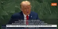 Trump all'Onu: Riconoscere Palestina è ricompensa ad Hamas. Rilasci immediatamente ostaggi