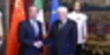 Il Presidente Mattarella incontra Wang Yi ministro degli Esteri cinese