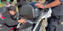 Scoperto in Riserva Aniene a Roma un deposito di moto e scooter rubati