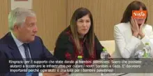 Ministra palestinese Aghabekian al Bambin Gesù: Grazie all'Italia, spero ci aiuterete a ricostruire