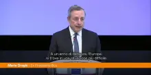 Ue, Draghi "L'inazione minaccia la competitività e la sovranità"