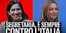 Schlein contro Meloni, "questa le supera tutte": insorge FdI