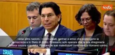 Delegato Israele all'Onu vs Francesca Albanese: Strega fallita, sei complice dei terroristi