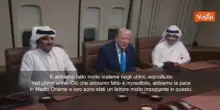 Trump incontra Emiro Qatar: Abbiamo un Medio Oriente sicuro e lo manterremo
