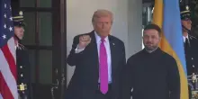Trump accoglie Zelensky alla Casa Bianca, le immagini