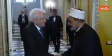 Mattarella incontra il Grande Imam di Al Azhar al Quirinale