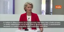 Von der Leyen: Storico quanto fatto da Ue in materia di difesa, aumentare investimenti