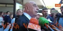 Galliani ai funerali di Emilio Fede: Fu un grande giornalista, vada ricordato per questo