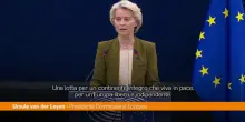 Ue, Von der Leyen "Dobbiamo conquistare posto tra potenze mondiali"