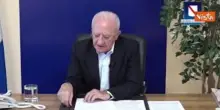 Regionali Campania, De Luca: "Non si butta a mare il mio lavoro di anni"