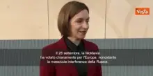 Maia Sandu: Voto Moldavia test per democrazia, sventati i piani russi