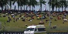 Moto3, incidente choc a Sepang: Rueda centra in pieno Dettwiler