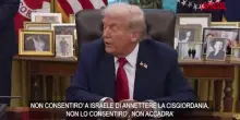Israele, Trump: "Non gli permetterò di annettere la Cisgiordania"