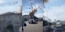 Ucraina: un drone russo colpisce un palazzo a Kharkiv, 4 feriti