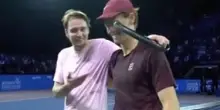 Jannik Sinner beccato a ridere in diretta tv: cosa gli ha detto Bublik