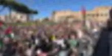 Una marea umana a Roma per Gaza: "Siamo un milione"