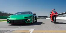 Lamborghini Temerario vs Ducati Panigale V4, quale è la più veloce?
