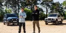 Russell e Antonelli sfidano il fango con INEOS Grenadier