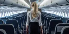 Lavano con l’acqua le federe dei sedili dell’aereo: la compagnia aerea Finnair ha cancellato 40 voli “per problemi di protezione antincendio”