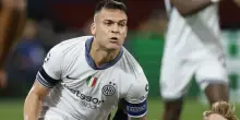 Si ferma Lautaro Martinez: risentimento ai flessori della coscia sinistra. I tempi di recupero