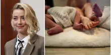 “Sono nati Agnes e Ocean, diventare madre da sola mi fa scoppiare di felicità”: l’annuncio di Amber Heard