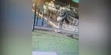 “Guidatore inesperto” esce dal molo e vola su un pontile galleggiante con una Jeep: il video dell’incidente