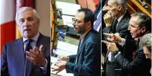 Tajani in fuga dal Parlamento su Gaza. L’informativa “urgente”? Il 28 maggio. Il Pd: “Speriamo ci sia ancora la Striscia”