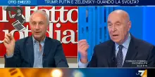 Mieli-Travaglio, scintille su La7. “Johnson bloccò negoziato tra Mosca e Kiev? Immensa bufala russa”. “Lo dissero gli ucraini”