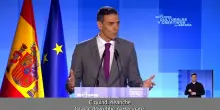 “Perché la Russia esclusa da gare e dall’Eurovision e Israele no? No a doppi standard”: l’intervento di Sanchez