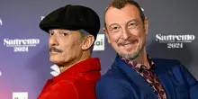 “Tutti contro il nuovo programma di Amadeus. Sanremo spostato a giugno, Gesù ospite da Fazio. E su Rai1 lo speciale ‘Benigni legge De Martino’!”: Fiorello a tutto campo