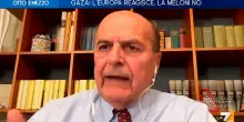 Bersani esplode a La7: “Governo vota contro sanzioni a Israele? Meloni, vuoi farci vergognare di essere italiani?”