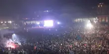 Il Napoli vince lo scudetto, le immagini più belle della festa dei tifosi in città