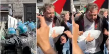 Decreto Sicurezza, scontri a Roma tra manifestanti e polizia: ferito l’assessore municipale – Video