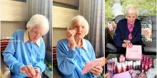L”influencer” più anziana del Regno Unito: a 103 anni i suoi tutorial per truccarsi diventano virali – Video