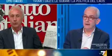 Scontro Fubini-Travaglio su La7. “Mosca allo stremo”. “Strano, il tuo giornale dice che 50mila russi stanno per sfondare su Sumy”