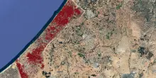 La distruzione della Striscia di Gaza, la mappa e i numeri