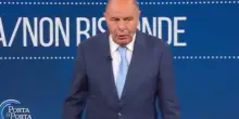Clima rovente a Porta a Porta, Bruno Vespa grida spazientito dalla discussione tra Tommaso Cerno e Debora Serracchiani